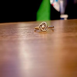 Size 7 pandora love knot ring